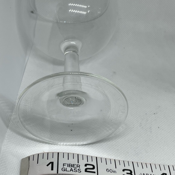 Hand crafted small stemmed wine glass embellished vintage jewelry pearl crystal - Picture 5 of 5